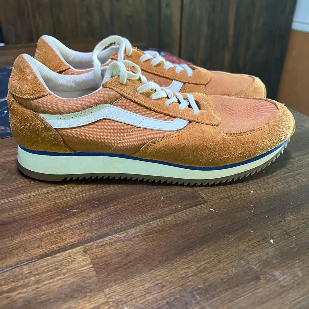 Vans track shoes